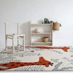 Tapis rectangulaire girafe Nisü (120 x 170 cm) Tapis