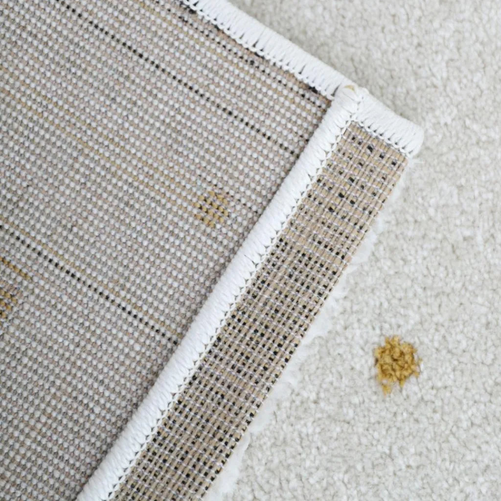 Nattiot Tapis rectangulaire Little Palm palmier Miel (120 x 170 cm)