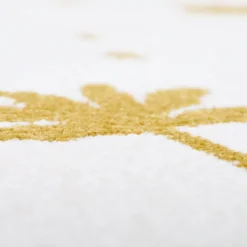 Nattiot Tapis rectangulaire Little Palm palmier Miel (120 x 170 cm)