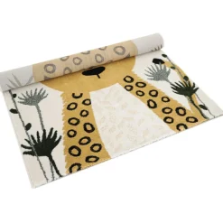 Discount Tapis rectangulaire léopard moutarde Sören (120 x 170 cm) Tapis