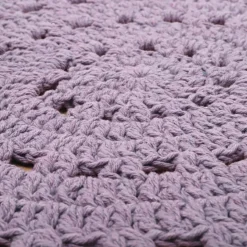 New Tapis rond Alma mauve (120 cm) Tapis