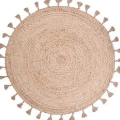 Nattiot Tapis rond en jute Else (140 cm)