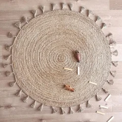 Nattiot Tapis rond en jute Else (140 cm)