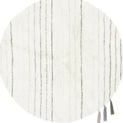 Lorena Canals Tapis rond en laine Arona (120 cm)