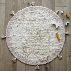 Nattiot Tapis rond Mallen (110 cm)