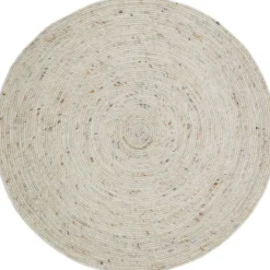 Nattiot Tapis rond Neethu Avoine S (110 cm)