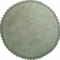 Nattiot Tapis rond Perla Olive (110 cm)