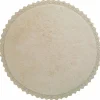 Nattiot Tapis rond Perla Sable (110 cm)