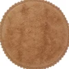 Nattiot Tapis rond Perla Toffee (110 cm)