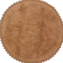 Nattiot Tapis rond Perla Toffee (110 cm)