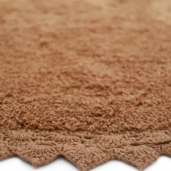 Nattiot Tapis rond Perla Toffee (110 cm)