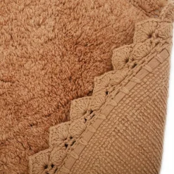 Nattiot Tapis rond Perla Toffee (110 cm)
