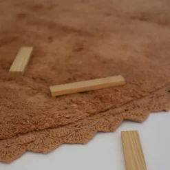 Nattiot Tapis rond Perla Toffee (110 cm)