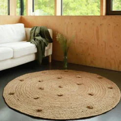 Outlet Tapis rond Siska (140 cm) Tapis