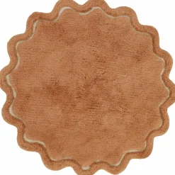Nattiot Tapis rond Sweet April Toffee (110 cm)