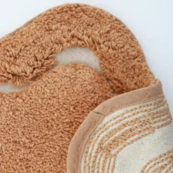 Nattiot Tapis rond Sweet April Toffee (110 cm)