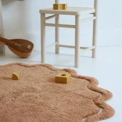 Nattiot Tapis rond Sweet April Toffee (110 cm)