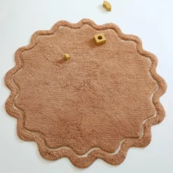 Nattiot Tapis rond Sweet April Toffee (110 cm)