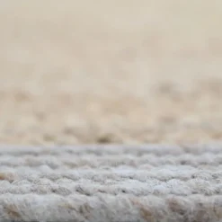 Online Tapis rond Yhuki en jute et laine Taupe (140 cm) Tapis