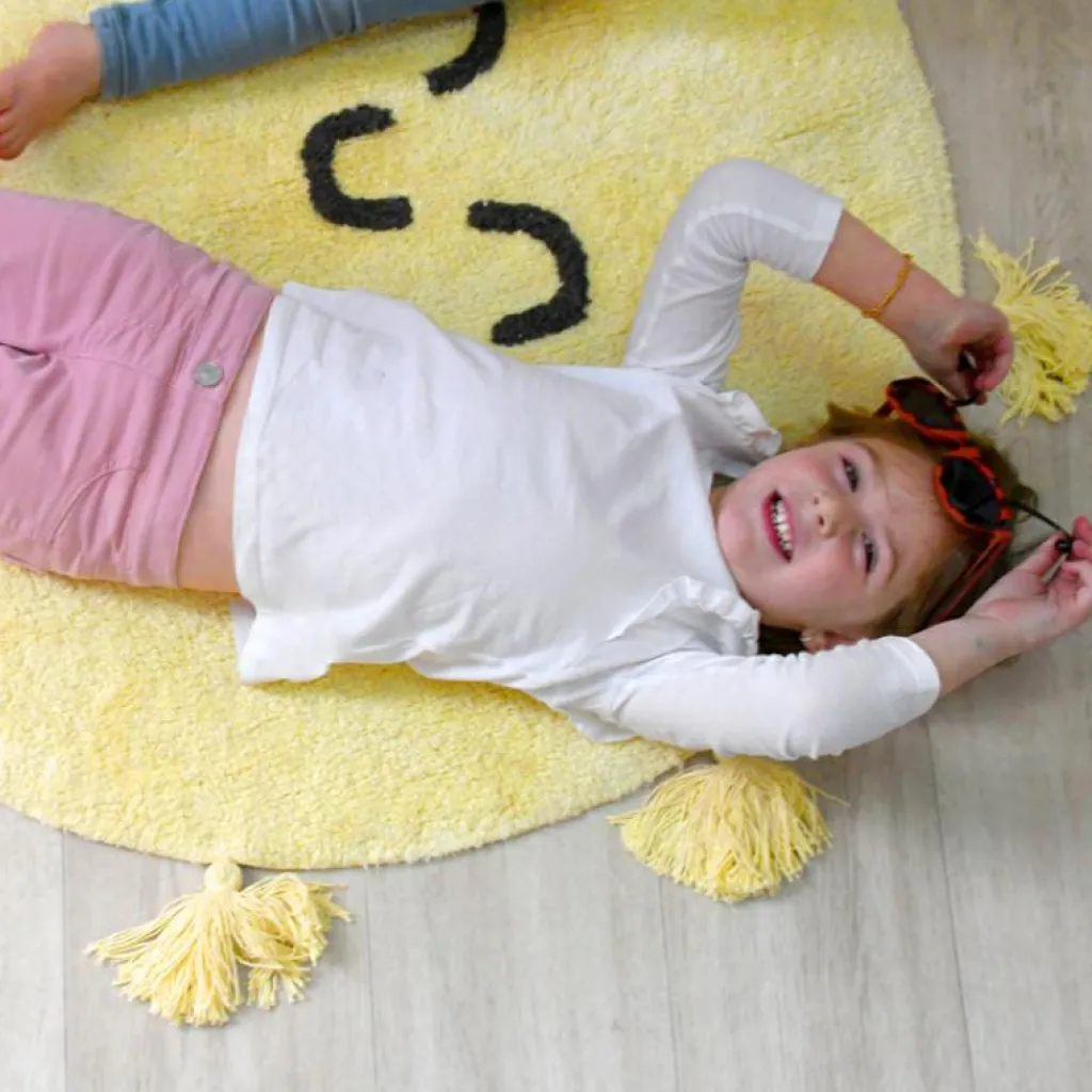 Lorena Canals Tapis soleil You're My Sunshine Mr. Wonderful (100 cm)