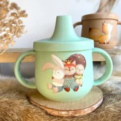 Clearance Tasse à bec en silicone Câlin (240 ml) Tasse