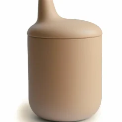 Mushie Tasse à bec en silicone Natural