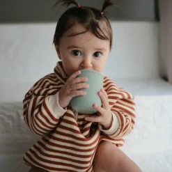 Mushie Tasse à bec en silicone Natural