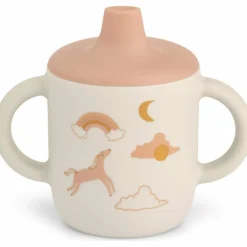 Liewood Tasse à bec en silicone Neil Dream Ecru