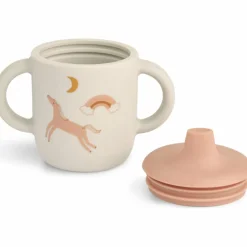 Liewood Tasse à bec en silicone Neil Dream Ecru