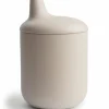 Mushie Tasse à bec en silicone Sand