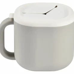 Béaba Tasse à goûter en silicone gris velours