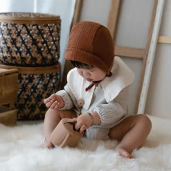 Mushie Tasse à goûter Snack cup Cloudy mauve