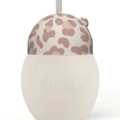Elhée Tasse à paille Coconut Graouu Pink (240 ml)