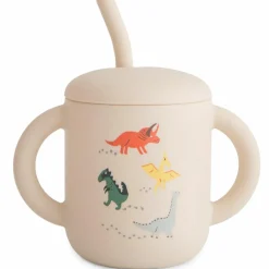 Mushie Tasse à paille Dino