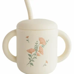 Tasse à paille Pink Flowers Tasse