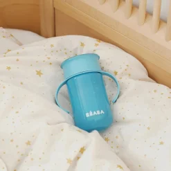 Hot Tasse d'apprentissage 360° bleu (340 ml) Tasse