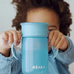 Hot Tasse d'apprentissage 360° bleu (340 ml) Tasse