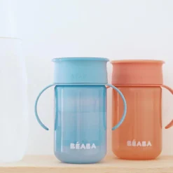 Hot Tasse d'apprentissage 360° bleu (340 ml) Tasse