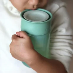 New Tasse d'apprentissage 360° vert d'eau (340 ml) Tasse