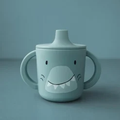 Trixie Tasse d'apprentissage en silicone Mr. Shark