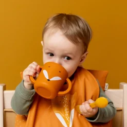 Trixie Tasse d'apprentissage en silicone Mr. Fox
