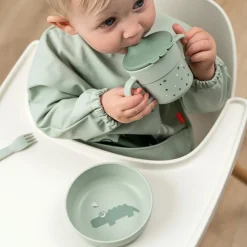 Sale Tasse d'apprentissage Happy dots Vert Tasse