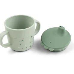 Sale Tasse d'apprentissage Happy dots Vert Tasse