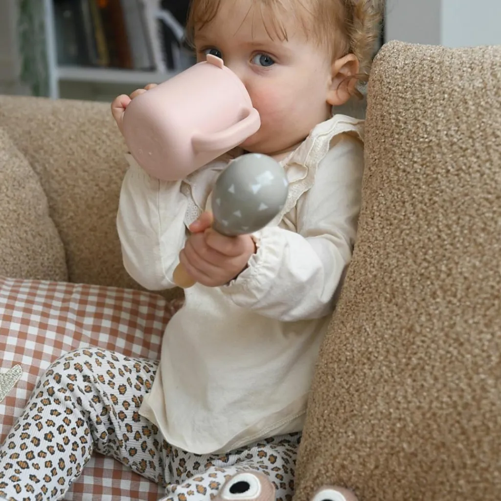 Béaba Tasse d'apprentissage silicone Barbe à papa