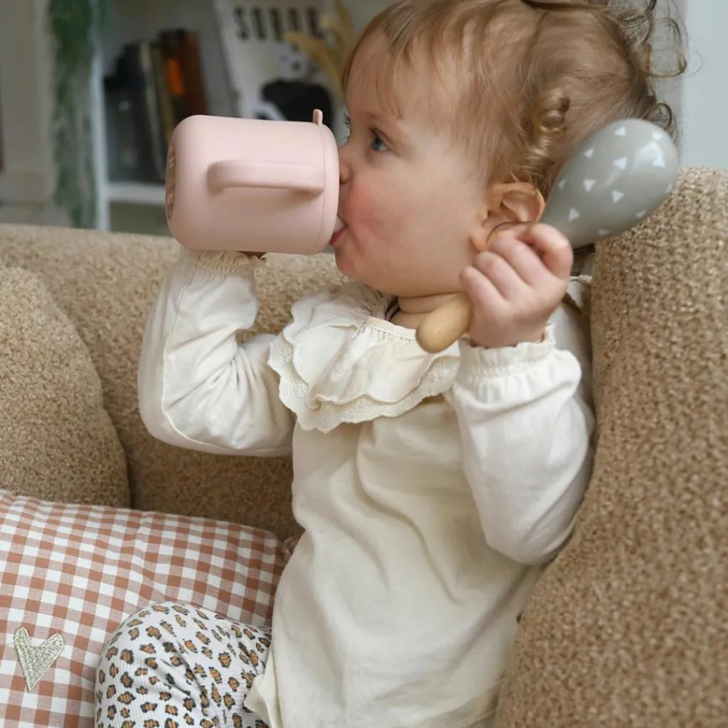 Béaba Tasse d'apprentissage silicone Barbe à papa