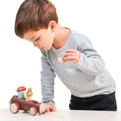 Tender Leaf Taxi des animaux de la forêt