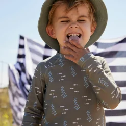 Fresk Tee-shirt anti-uv manches longues Ocean blue (1-2 ans)