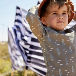 Fresk Tee-shirt anti-uv manches longues Ocean blue (6-12 mois)