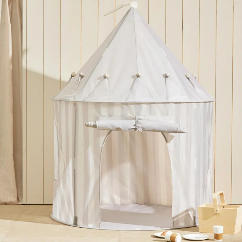 Outlet Tente de jeu Star Grise rayée Tente De Jeu