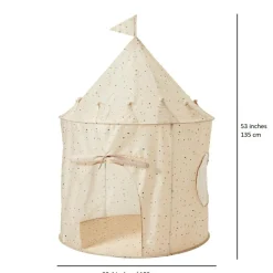 Outlet Tente en tissu recyclé Terrazzo crème Tente De Jeu